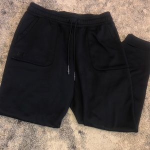 Under armour black joggers